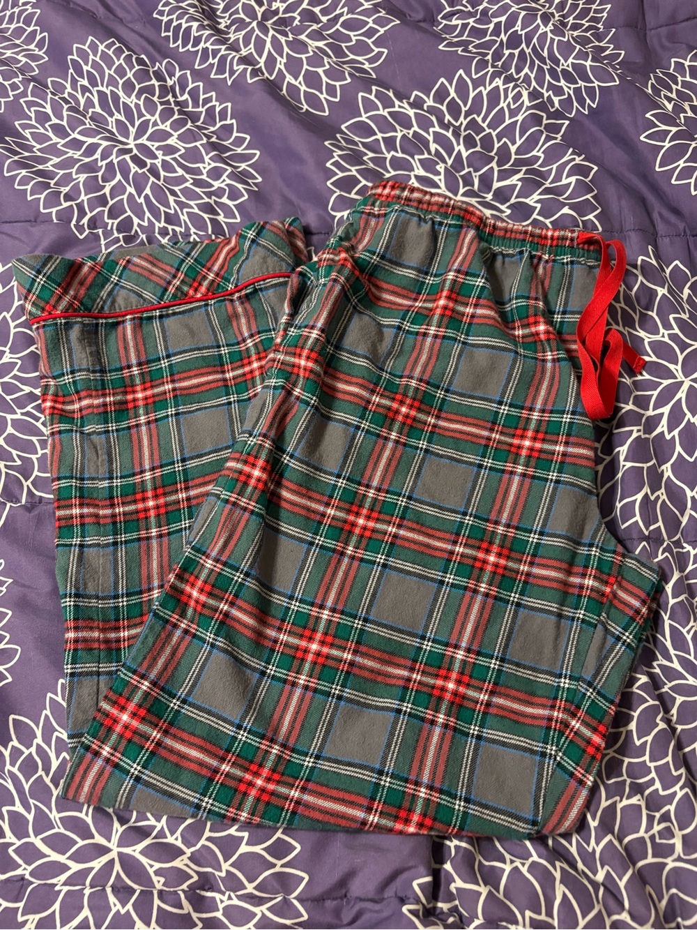 Pajamagram plaid lounge pants, 100% cotton